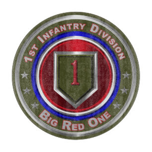1. Infanteriedivision “Big Red One” Schneidebrett