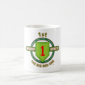 1. INFANTERIEDIVISION "das GROSSE ROT EINS " Kaffeetasse (Mittel)