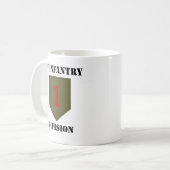 1. Infanteriedivision mit Text Kaffeetasse (Vorderseite Links)
