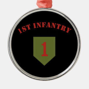 1. Infanteriedivision Ornament Aus Metall