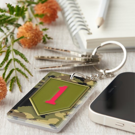 1. Infanteriedivision Schlüsselanhänger (Vorderseite rechts)