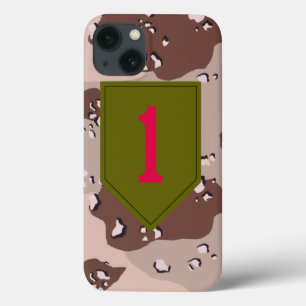 1. Infanteriedivision Wüste "des großen Rot-eins" Case-Mate iPhone Hülle