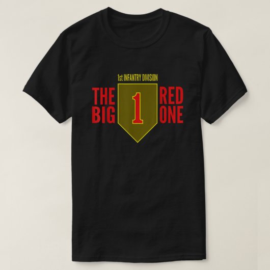 1. INFANTRIEDIVISION US ARMY T-Shirt (Design vorne)
