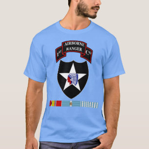 1. Infantry Co 2. ID SSI w KOREA SVC X T-Shirt