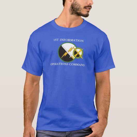1. INFORMATIONS-OPERATIONS-BEFEHLS-T - SHIRT (Vorderseite)
