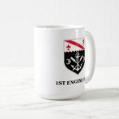 1. Ingenieur-Bataillon-Tasse Kaffeetasse (VorderseiteRechts)