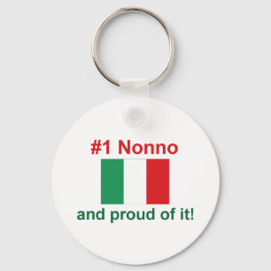 #1 Italiener Nonno Schlüsselanhänger