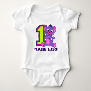 1 JAHR ALT T SHIRT, 12 MONATE ALT T SHIRT, EIN JAH BABY STRAMPLER