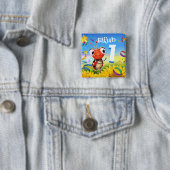 1 Jahr altes Abzeichen für benutzerdefinierte Gebu Button (Beispiel)