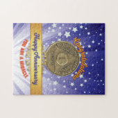 1 Jahr Erholung Münzjubiläum Sie sind ein Wunder Puzzle (Horizontal)