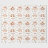 1 Jahr Geburtstag Mädchen Geschenkpapier (Flach)