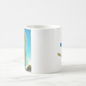 1 Jahr INDIVIDUELLE NAME OM Coin Tree of Life Kaffeetasse (Mittel)