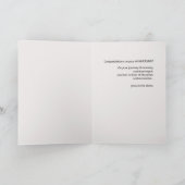 1 Jahr Jubiläum 12 Erholungen - Gratulation Karte (Innenseite)