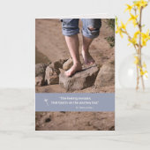 1 Jahr Jubiläum 12 Erholungen - Gratulation Karte (Gelbe Blume)