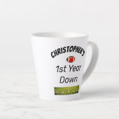 1. Jahr nach dem Geburtstag des Football Boys Milchtasse (Rechte Ecke)