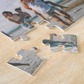 1 Jahr, nüber, 4 FotoCollage, Individuelle Name Puzzle (Seite)