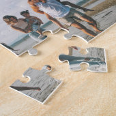 1 Jahr, nüber, 4 FotoCollage, Individuelle Name Puzzle (Seite)