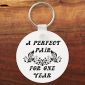 1 Jahr Schlüsselanhänger (Vorderseite)