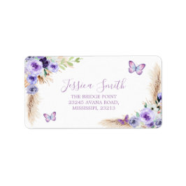 1 Jahr Schmetterling 1. Geburtstagsadresse Adressaufkleber