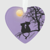 1 Jahr und für jedes individuelle Herz Ornament (Rückseite)