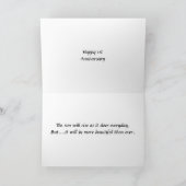 1. JAHRESSONNE WIRD BRIGHTER ANGEHEN KARTE (Innenseite)