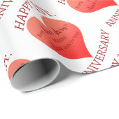 1. Jahrestag Geschenkpapier (Rolleneckpunkt)