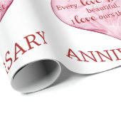 1. Jahrestag Geschenkpapier (Rolleneckpunkt)