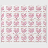 1. Jahrestag Geschenkpapier (Flach)