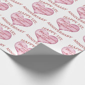 1. Jahrestag Geschenkpapier (Ecke)