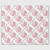 1. Jahrestag Geschenkpapier (Flach)