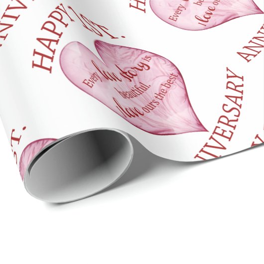 1. Jahrestag Geschenkpapier (Rolleneckpunkt)