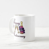 1. Jahrestag Kaffeetasse (Vorderseite Links)