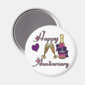 1. Jahrestag Magnet (Vorderseite/Rückseite)