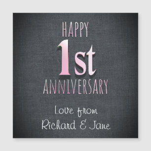 1. Jahrestag Magnetkarte