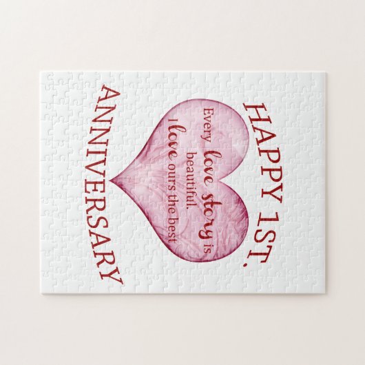 1. Jahrestag Puzzle (Horizontal)