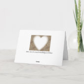 1. Jahrestagskarte Karte (Rückseite)