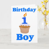 1-jährige Geburtstagskarte Karte (Gelbe Blume)