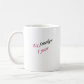 1-jähriger Exraucher Kaffeetasse (Links)
