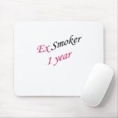1-jähriger Exraucher Mousepad (Mit Mouse)