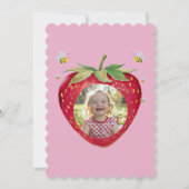 1-jähriges 1-tägiges Party Einladung (Rückseite)