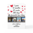 1-jähriges Jubiläumsfilm-Foto