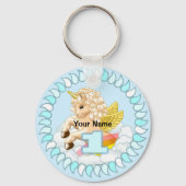 1-jähriges Schlüsselanhänger (Vorderseite)