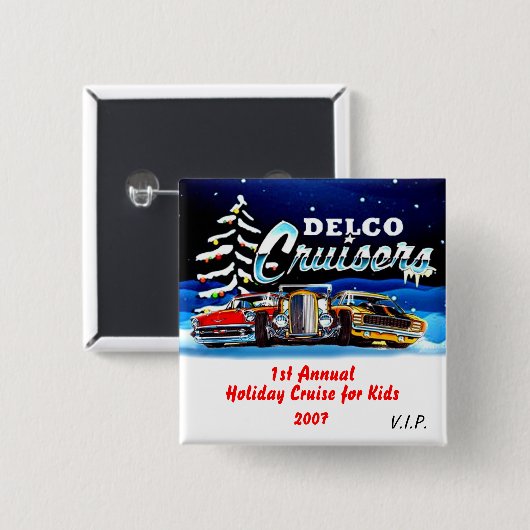 1. jährliches Button (Vorne & Hinten)