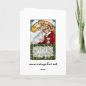 1. Januar Feiertagskarte (Rückseite)