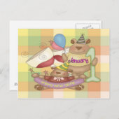 1. Januar Postkarte (Vorne/Hinten)