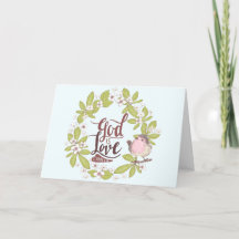 1 Johannes 4:16 Gott ist Liebe Blumenreath Niedlic