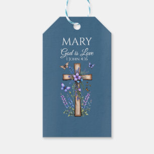 1 Johannes 4:16 Gott ist Liebe – Personalisiertes Geschenkanhänger