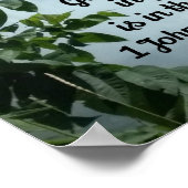 1 Johannes 4:4 Großer ist Er, der in dir ist Poster (Ecke)