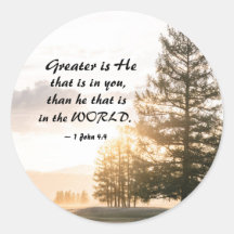 1 Johannes 4:4 Großer ist Er, der in dir ist