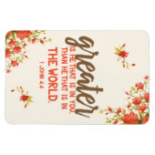 1 Johannes 4:4 Großer ist Er, der in eurer Schrift Magnet (Horizontal)